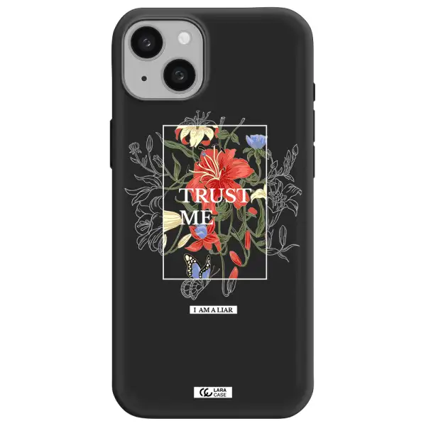 Trust Me Apple iphone 15 plus Silicone black Case