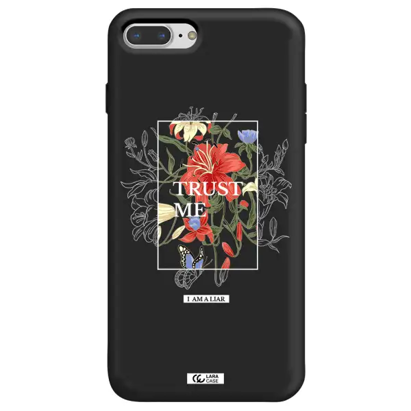 Trust Me Apple iPhone 7 plus Silicone black Case