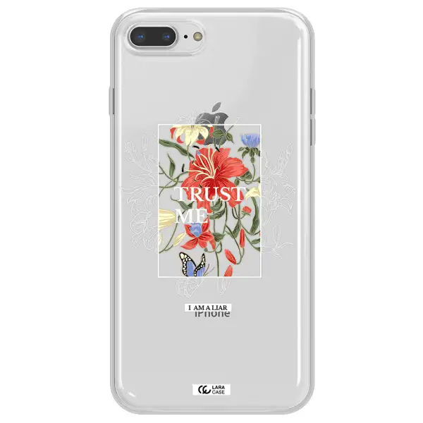Trust Me Apple iPhone 8 plus Clear TPU Case