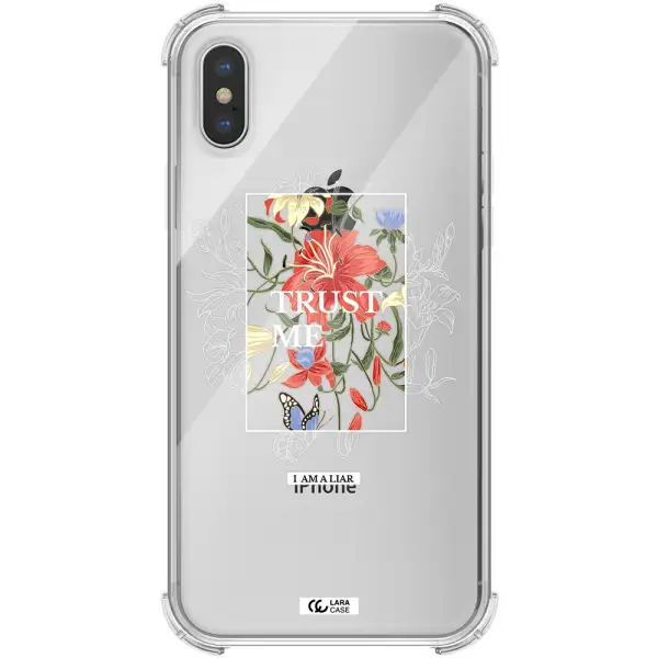Trust Me Apple iPhone X Clear PC Case