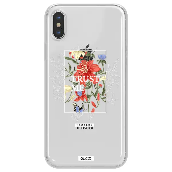 Trust Me Apple iPhone XS Clear TPU Case