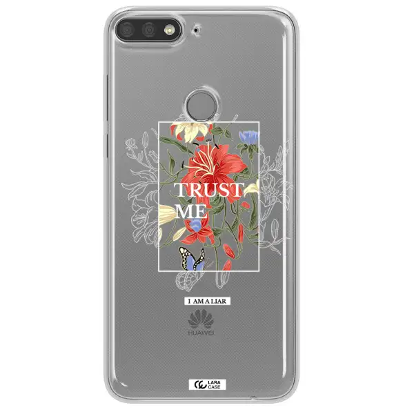 Trust Me Huawei Y7 Prime 2018 Clear TPU Case