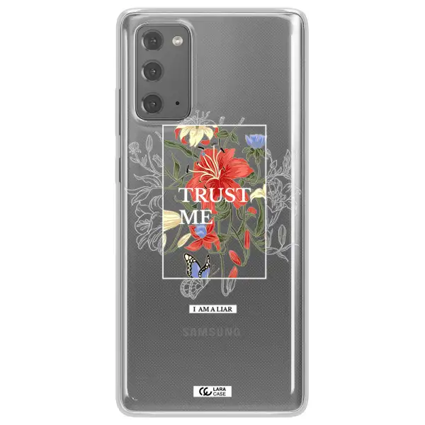 Trust Me Samsung Note 20 Clear TPU Case