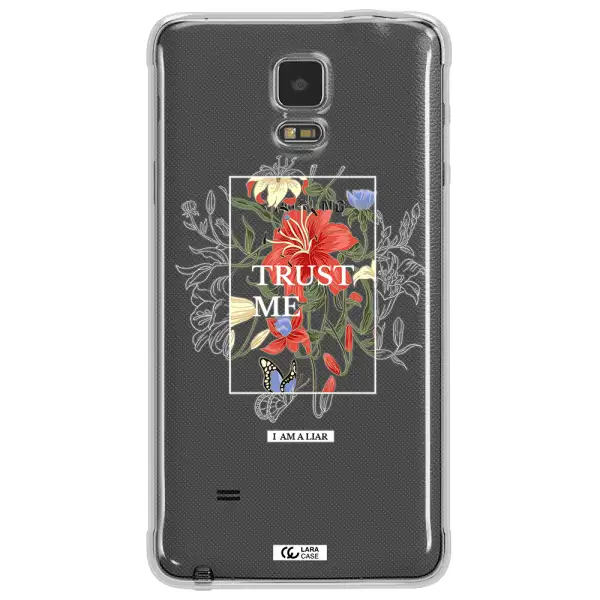 Trust Me Samsung Note 4 Clear TPU Case