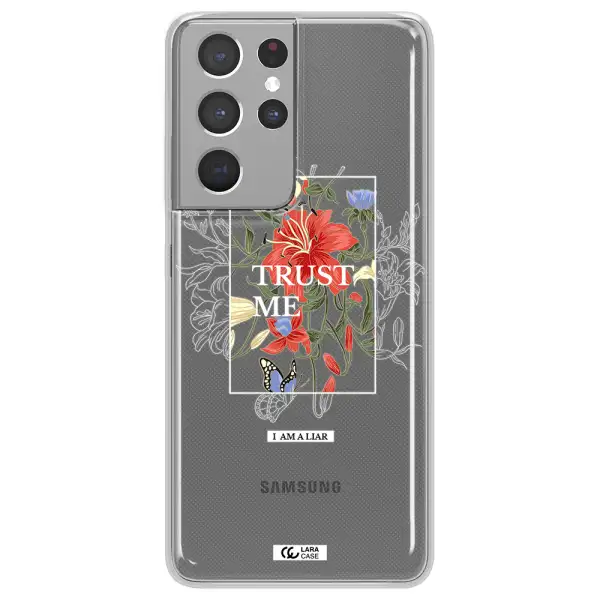 Trust Me Samsung S21 Ultra Clear TPU Case