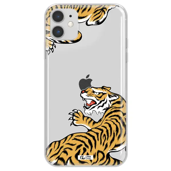 Chinese Tiger Apple iPhone 11 Clear TPU Case