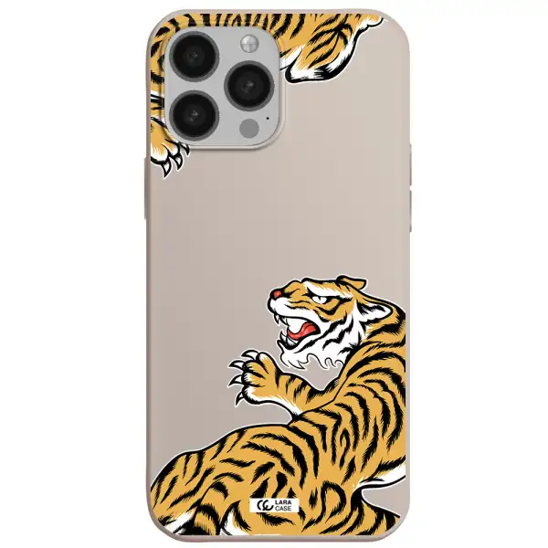 Chinese Tiger Apple iPhone 13 Pro Silicone Stone Case