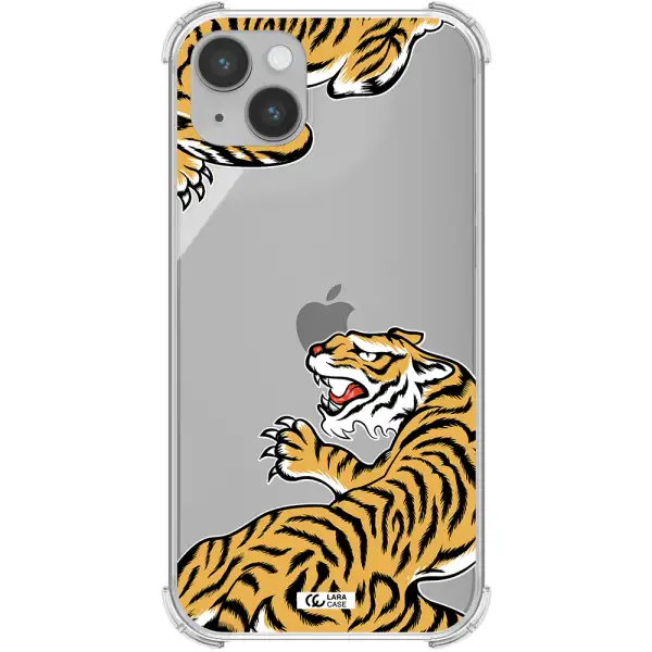 Chinese Tiger Apple iPhone 14 Clear PC Case