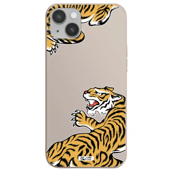 Chinese Tiger Apple iPhone 14 plus Silicone Stone Case