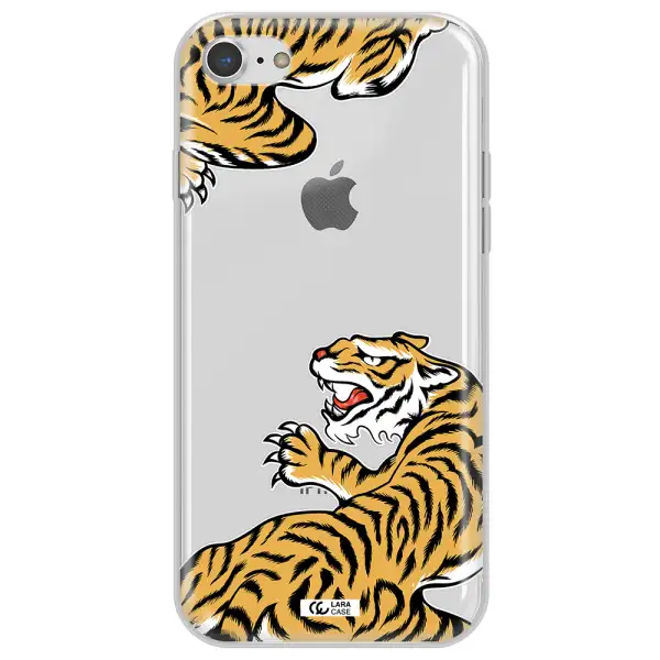 Chinese Tiger Apple iPhone 7 Clear TPU Case