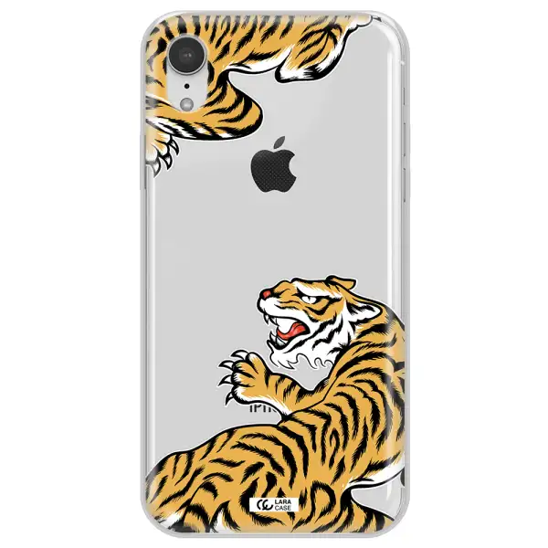 Chinese Tiger Apple iPhone XR Clear TPU Case