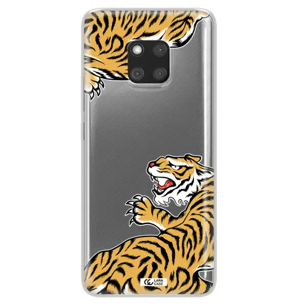 Chinese Tiger Huawei Mate 20 Pro Clear TPU Case