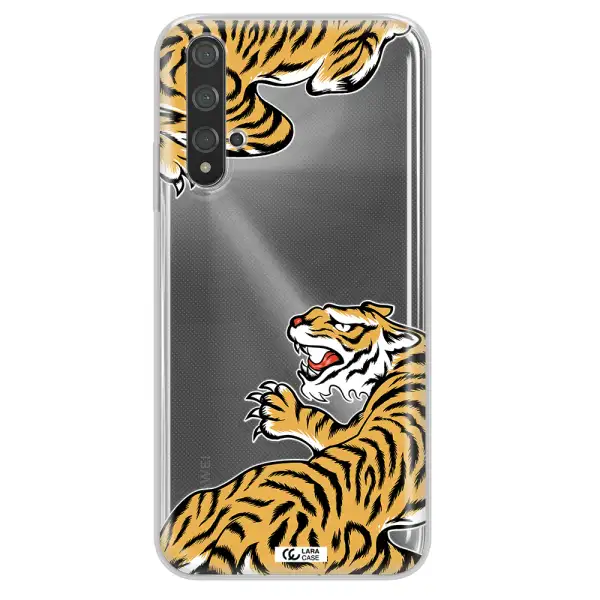 Chinese Tiger Huawei Nova 5t Clear TPU Case