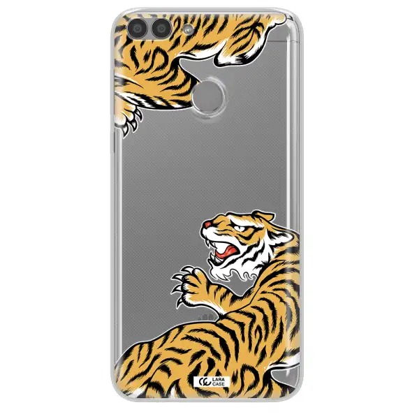 Chinese Tiger Huawei P Smart Clear TPU Case