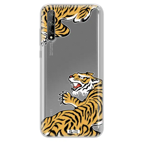 Chinese Tiger Huawei P Smart S Clear TPU Case