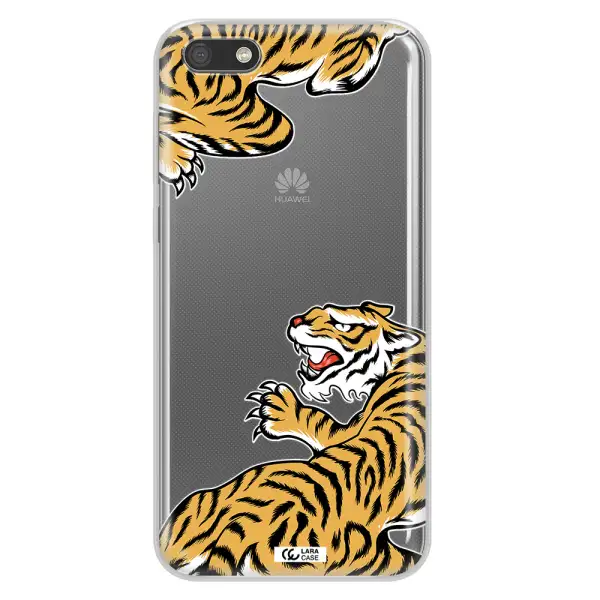 Chinese Tiger Huawei Y5 2018 Clear TPU Case