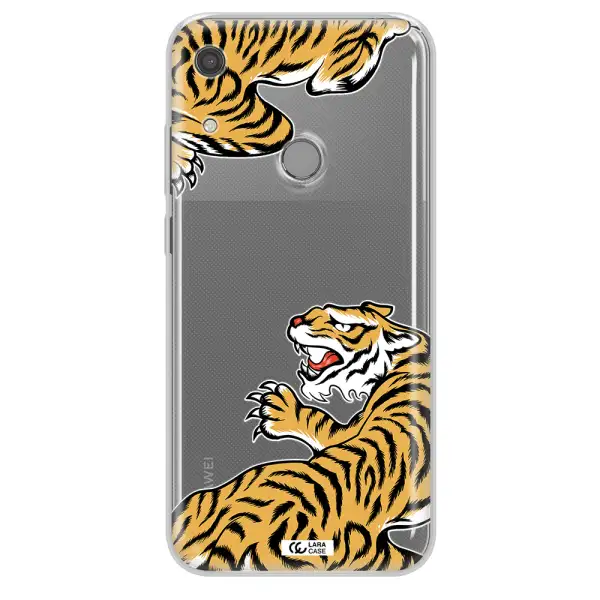 Chinese Tiger Huawei Y6S Clear TPU Case