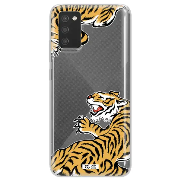 Chinese Tiger Samsung A02S Clear TPU Case