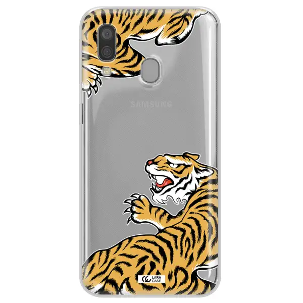 Chinese Tiger Samsung A40 Clear TPU Case