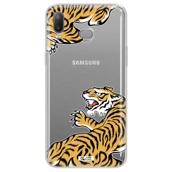 Chinese Tiger Samsung A6S Clear TPU Case