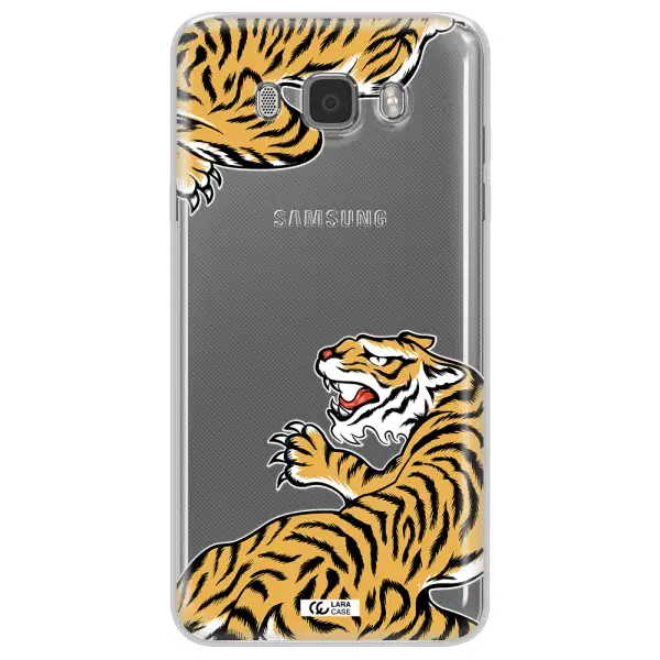 Chinese Tiger Samsung J7 2016 Clear TPU Case