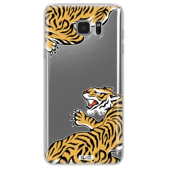Chinese Tiger Samsung Note 5 Clear TPU Case
