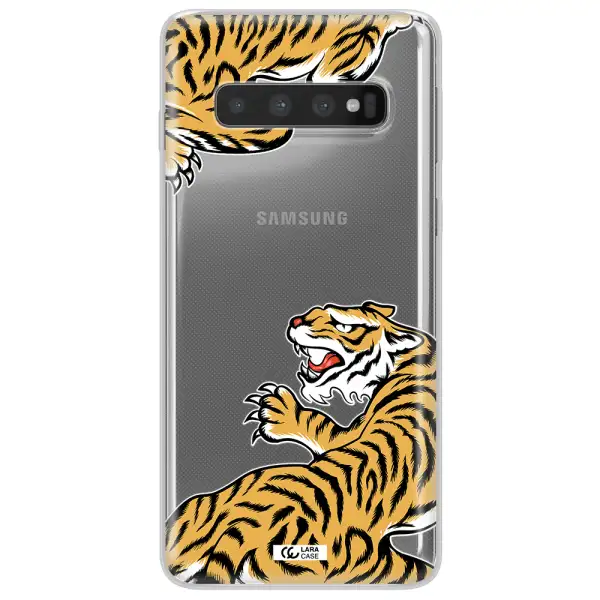 Chinese Tiger Samsung S10 Plus Clear TPU Case