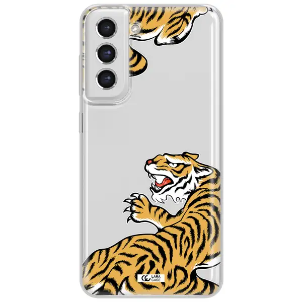 Chinese Tiger Samsung S21 Fe Clear Tpu Case