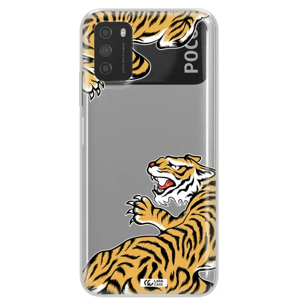 Chinese Tiger Xiaomi Poco M3 Clear TPU Case