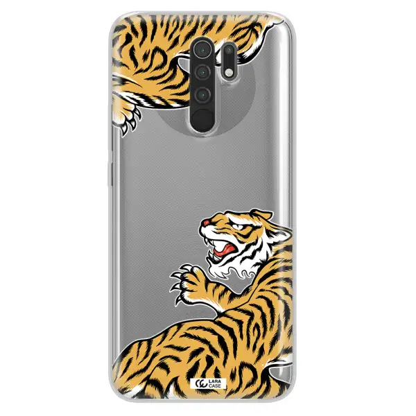 Chinese Tiger Xiaomi Redmi 9 Clear TPU Case