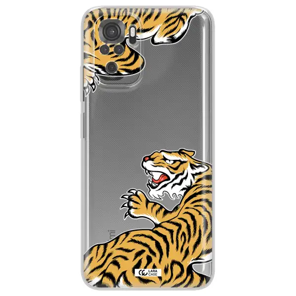 Chinese Tiger Xiaomi Redmi Note 10S Clear Tpu Case