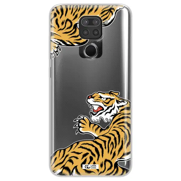 Chinese Tiger Xiaomi Redmi Note 9 Clear TPU Case