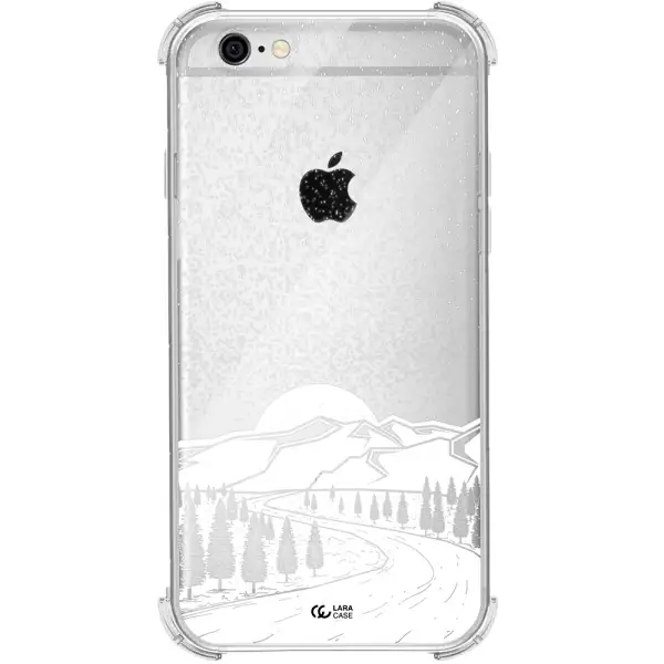Winter Night Apple iPhone 6 Clear PC Case