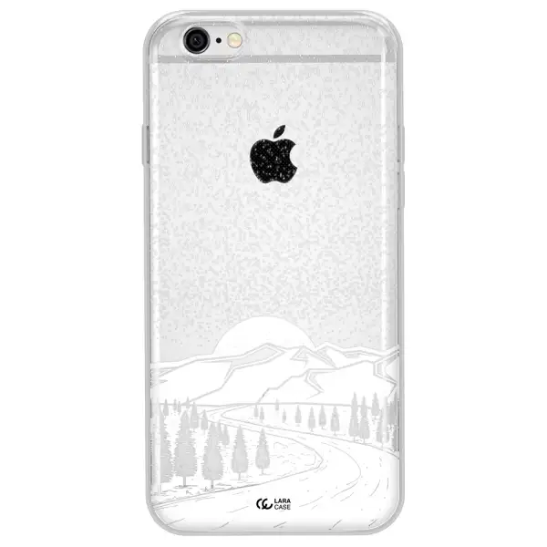 Winter Night Apple iPhone 6 plus Clear TPU Case