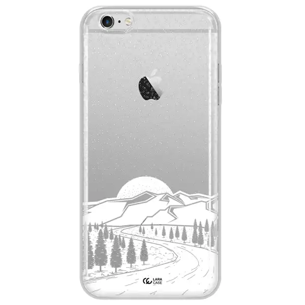 Winter Night Apple iPhone 6 s plus Clear TPU Case