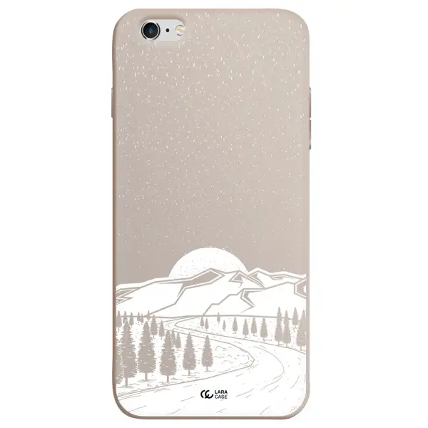 Winter Night Apple iPhone 6 s plus Silicone Stone Case