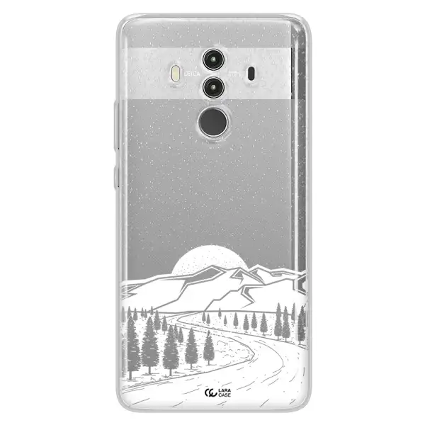 Winter Night Huawei Mate 10 Clear TPU Case