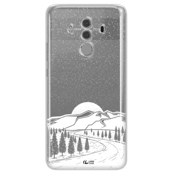 Winter Night Huawei Mate 10 Pro Clear TPU Case