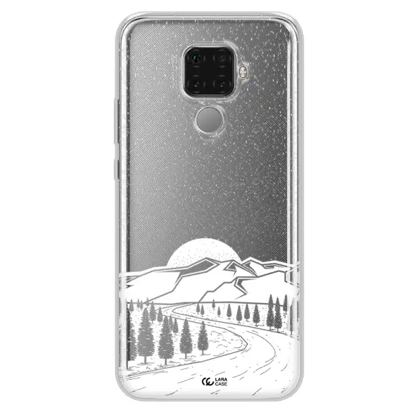 Winter Night Huawei Mate 30 Lite Clear TPU Case