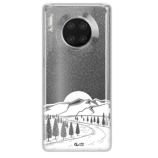 Winter Night Huawei Mate 30 Pro Clear TPU Case