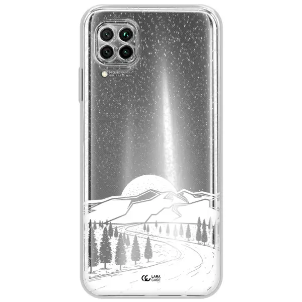 Winter Night Huawei Nova 7I Clear Tpu Case