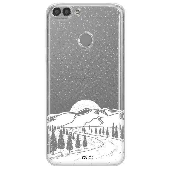 Winter Night Huawei P Smart 2017 Clear TPU Case