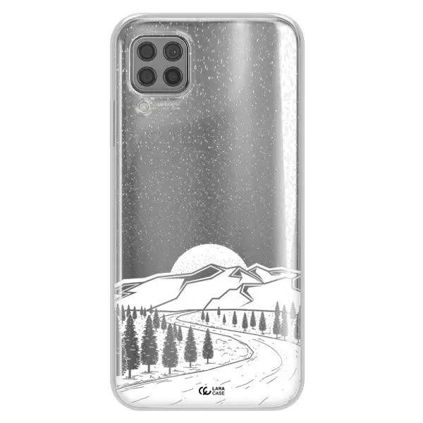 Winter Night Huawei P40 Lite Clear TPU Case