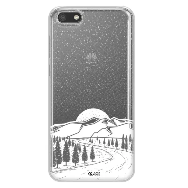 Winter Night Huawei Y5 2018 Clear TPU Case