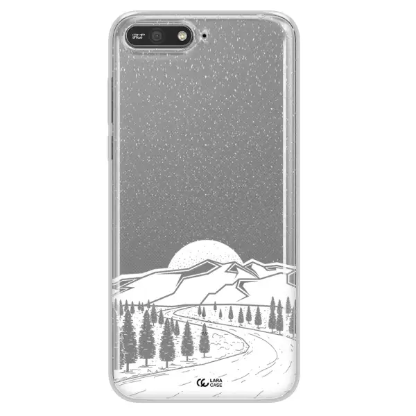 Winter Night Huawei Y6 2018 Clear TPU Case