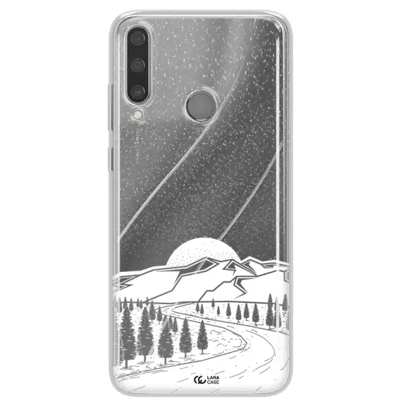 Winter Night Huawei Y6P Clear TPU Case