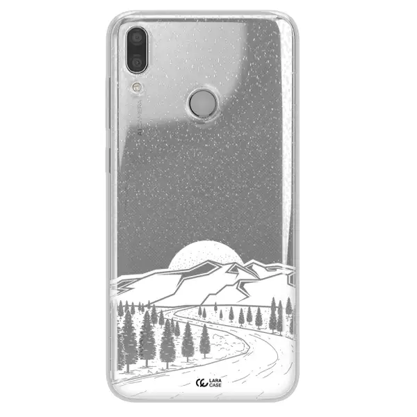 Winter Night Huawei Y7 2019 Clear TPU Case