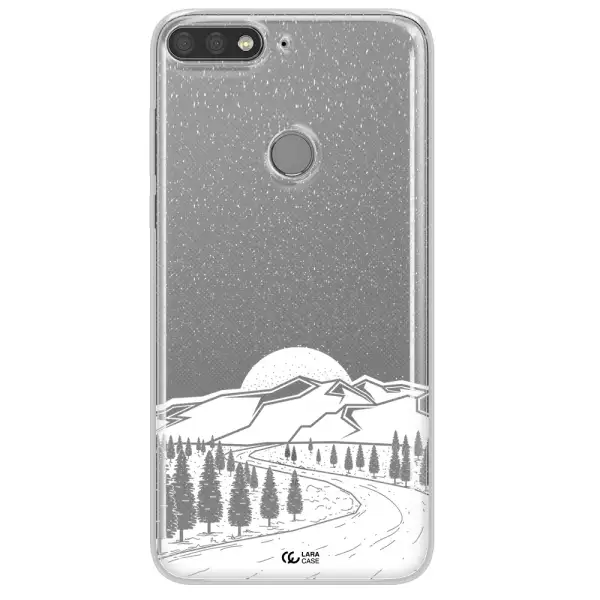 Winter Night Huawei Y7 Prime 2018 Clear TPU Case