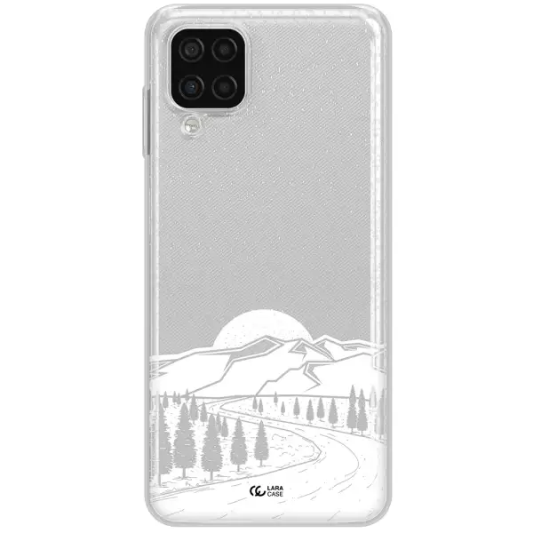 Winter Night Samsung A12 4g Clear TPU Case
