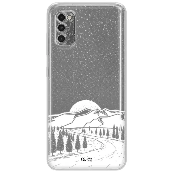 Winter Night Samsung A41 Clear Tpu Case